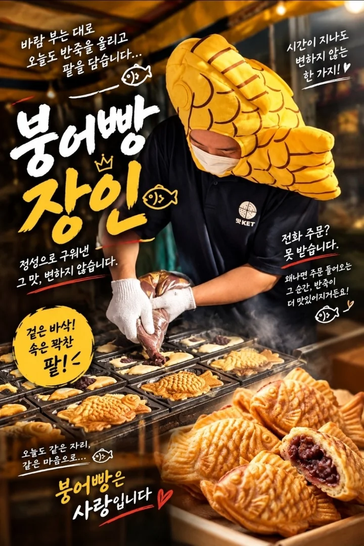 정은이네 붕어빵 홍보 이미지